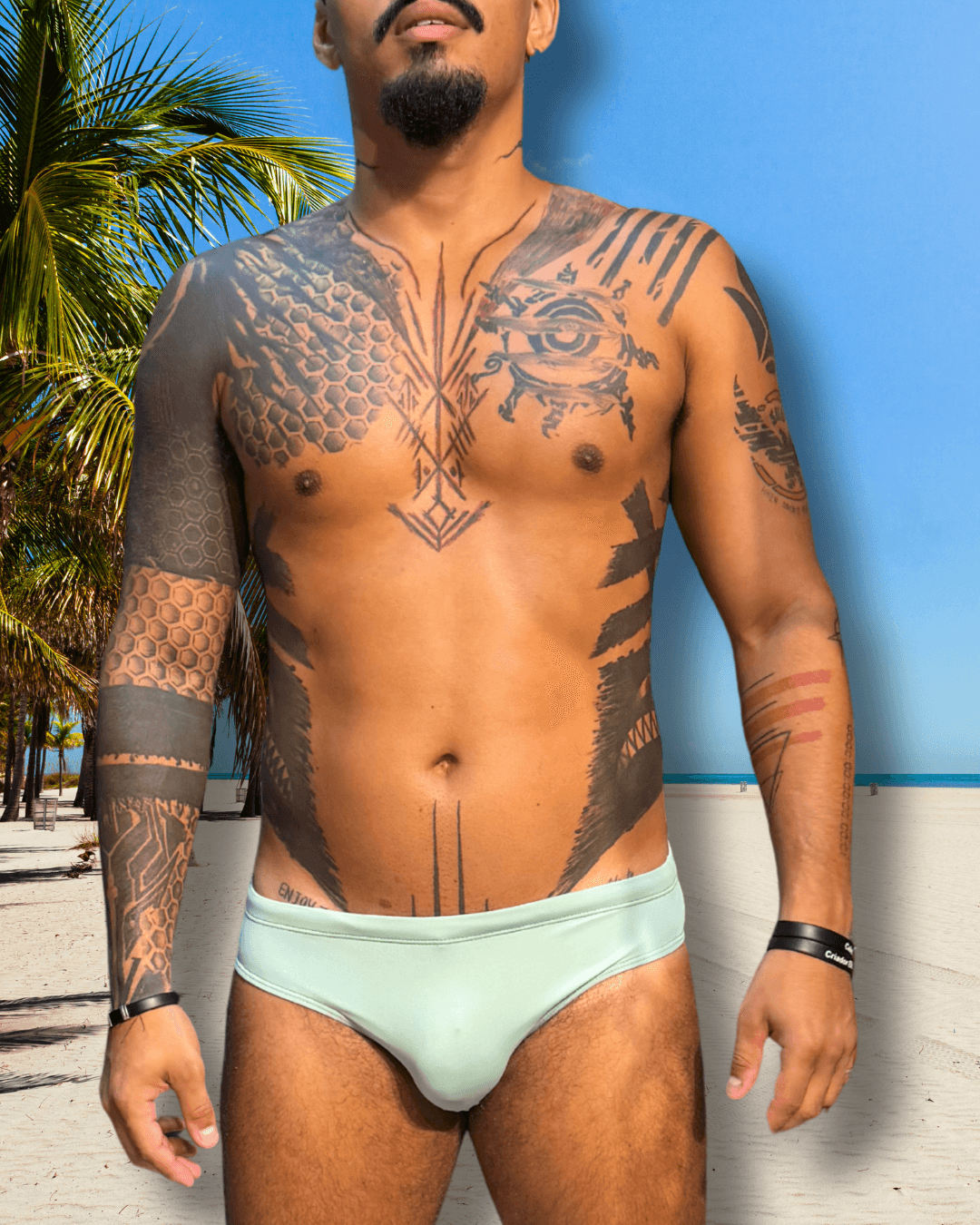 Sunga Verde Mar Aslan Slim