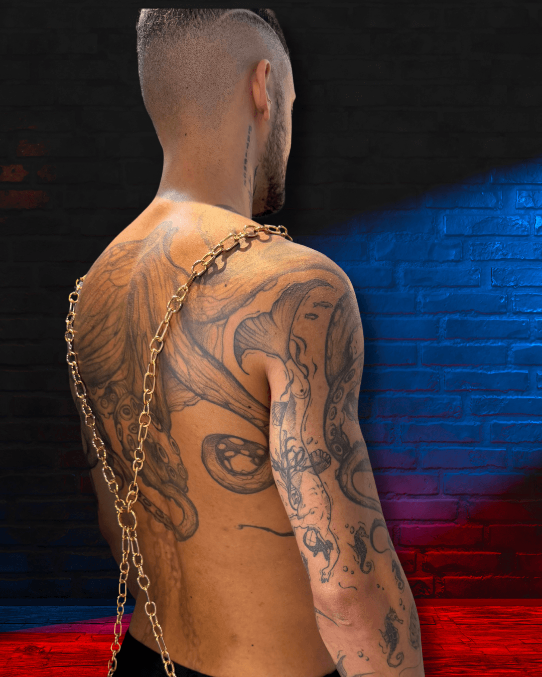 Body Chain Dourado Serpente - Imagem 3