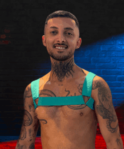 Harness Verde Mar 3D