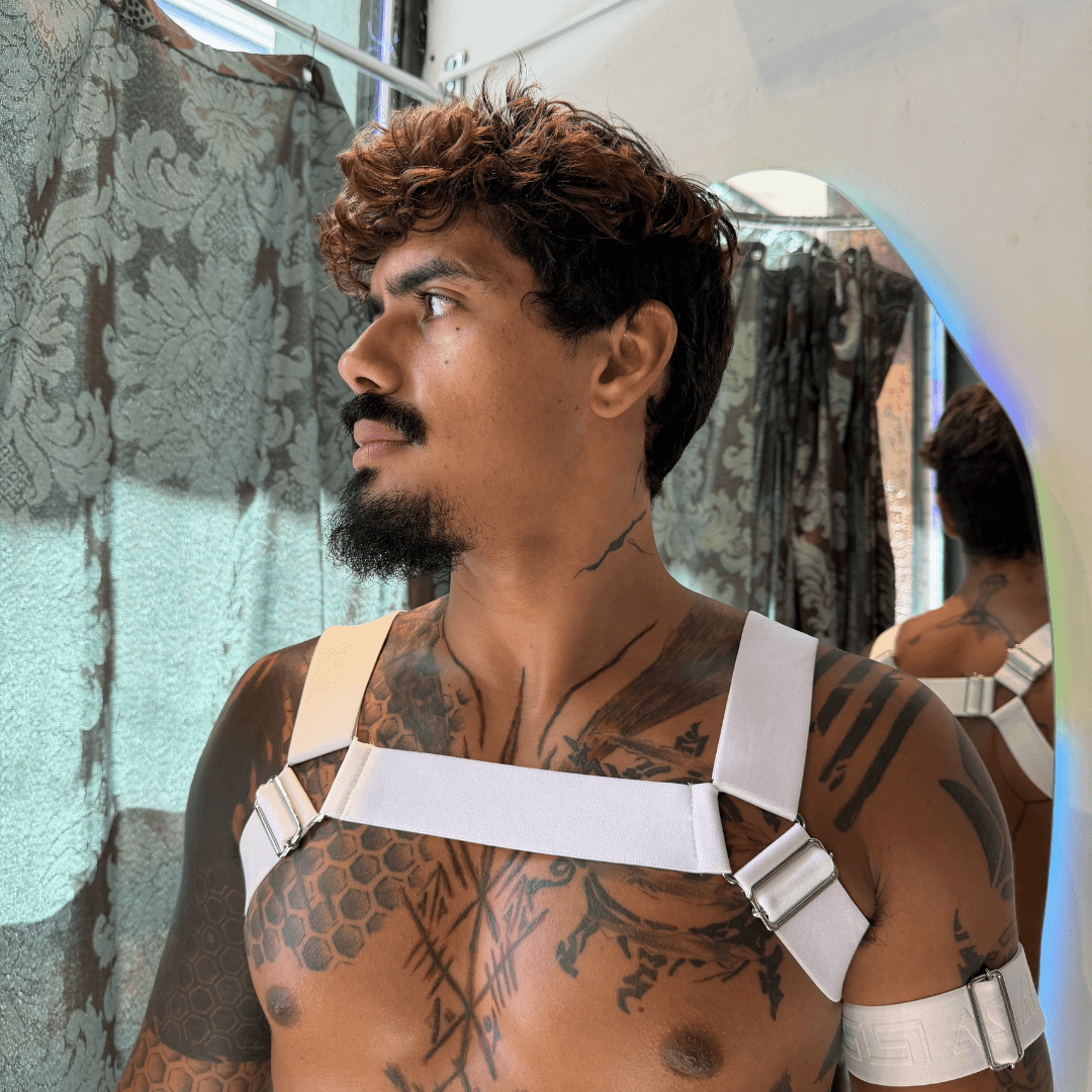 Harness Branco Aslan