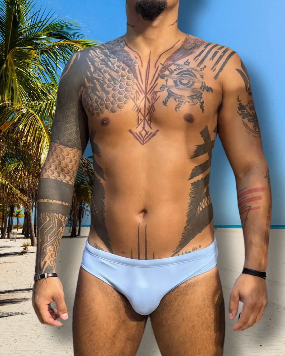 Sunga Azul Céu Slim