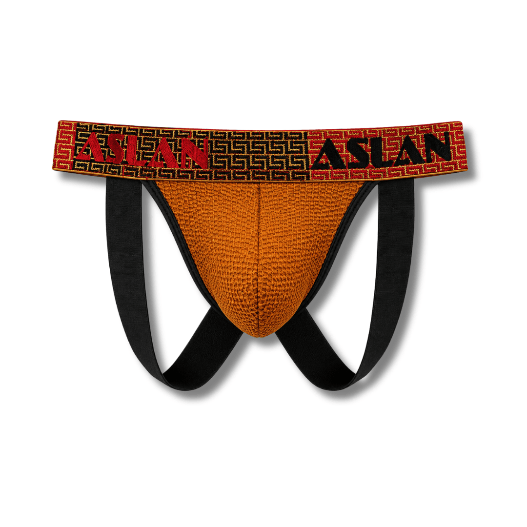 Jockstrap Terracota Texturizada Hades