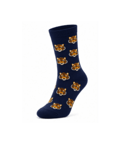 Meia Tigre Azul Marinho 40-46