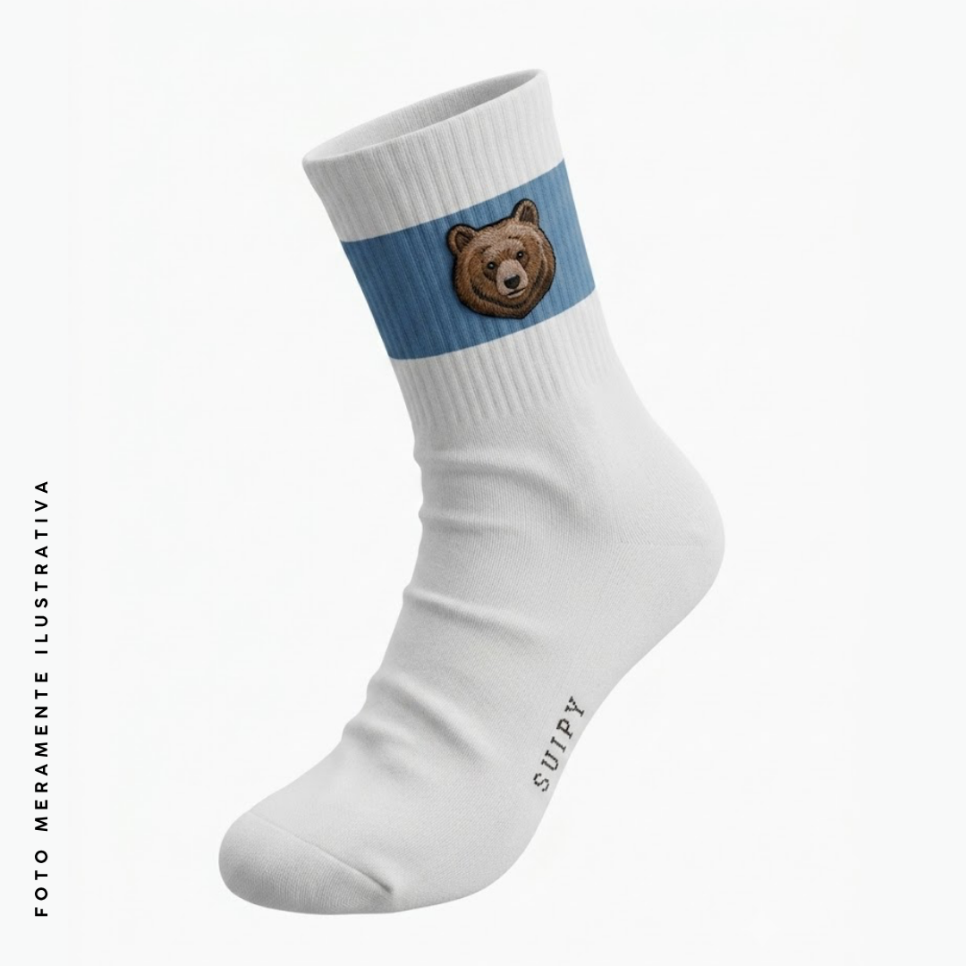 Meia Papai Urso 33-39