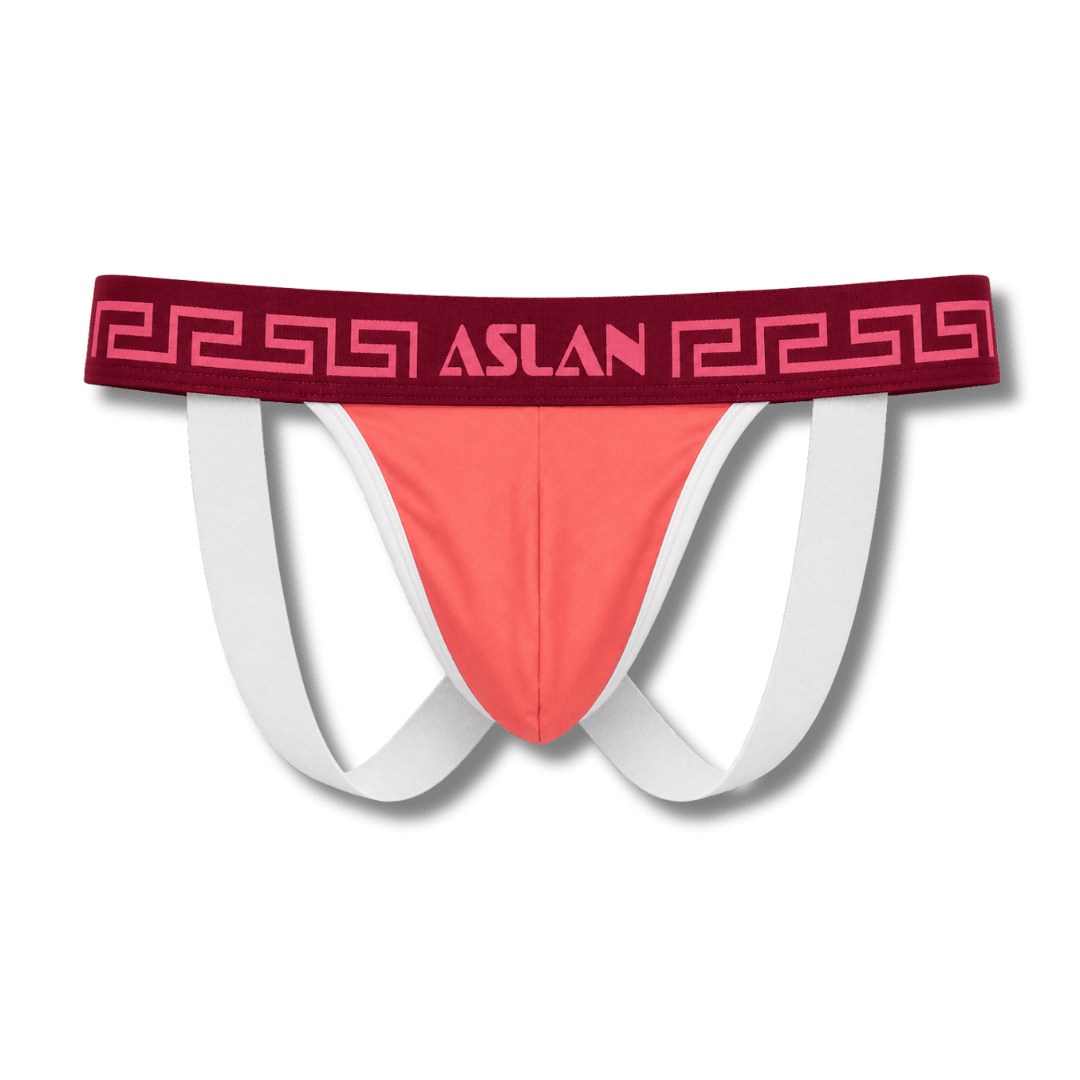 Jockstrap Rosa e Bordo