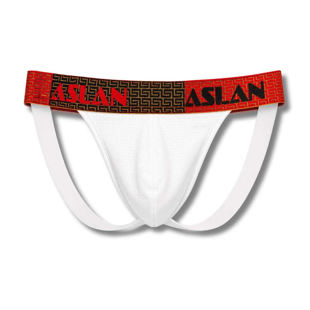 Jockstrap Branca Hades Ajustável