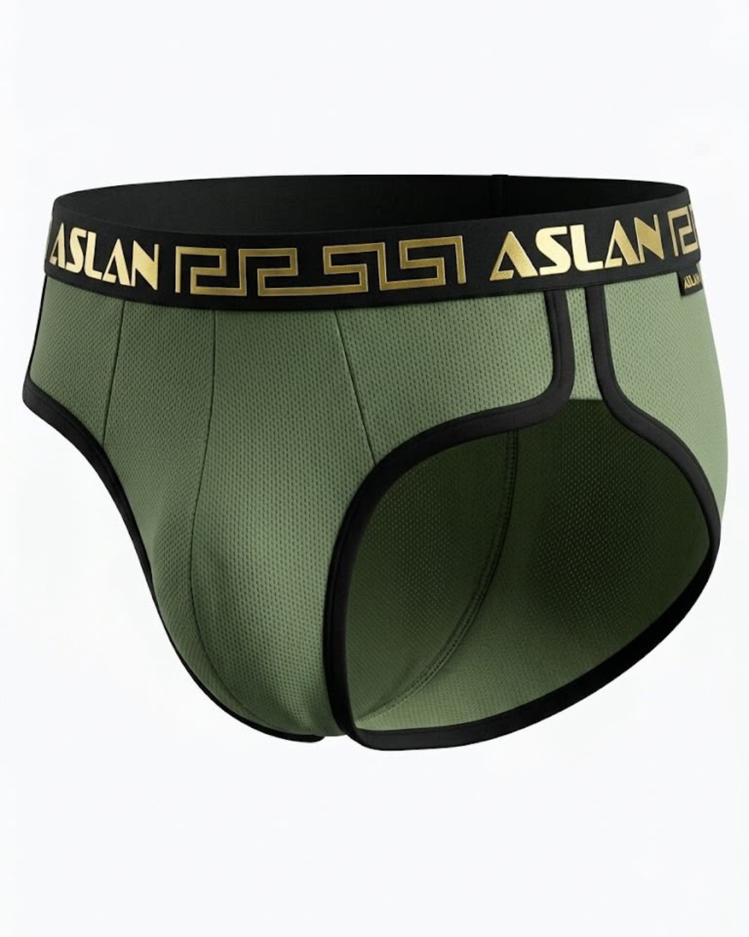 Cueca Slip Aslan Taurus Verde | Coleção Limitada