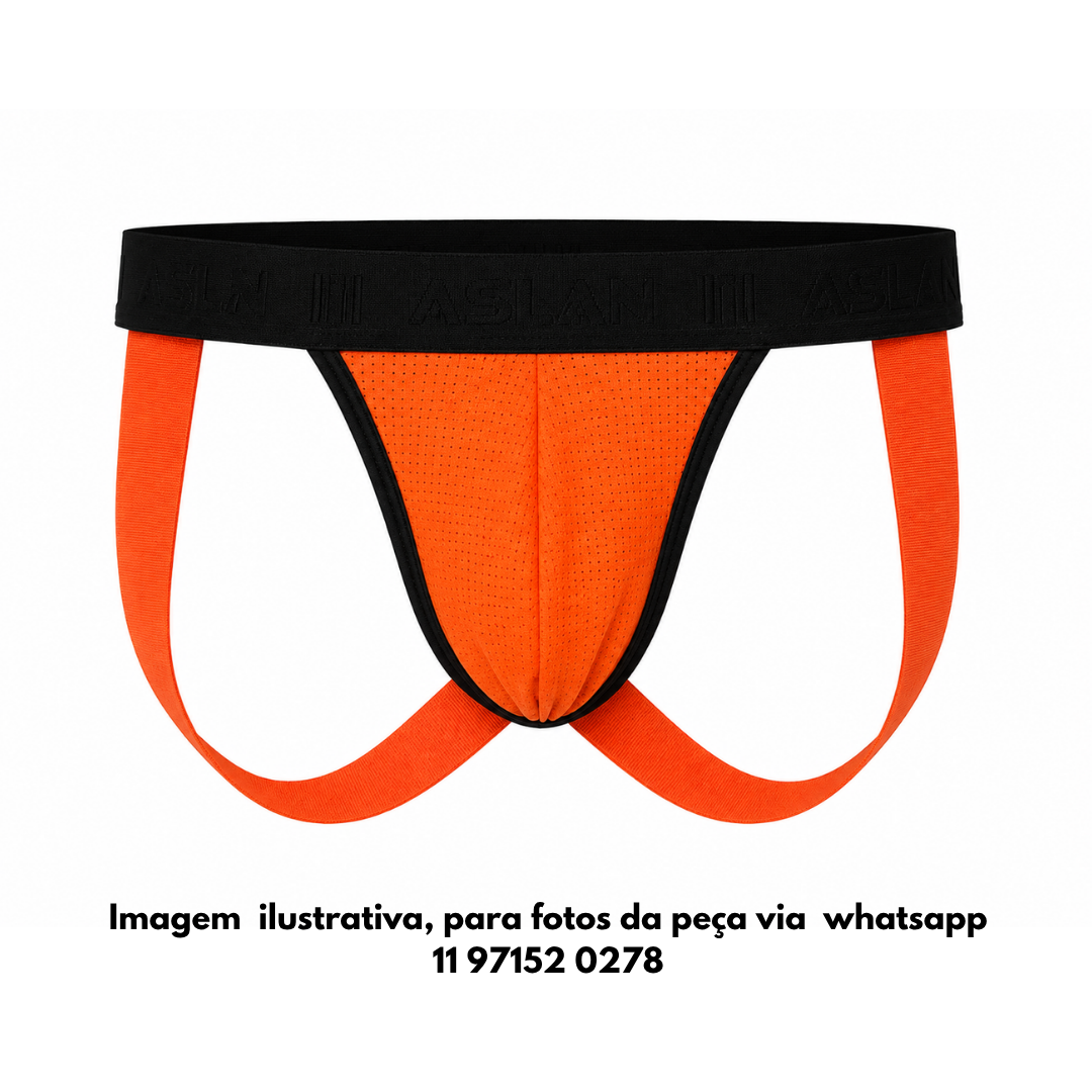 Jockstrap Laranja Neon