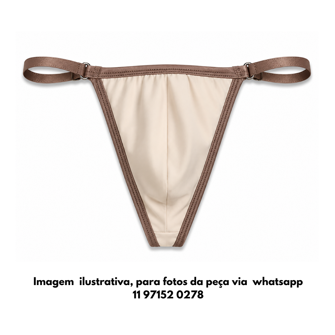 STRING AREIA LINE MARROM