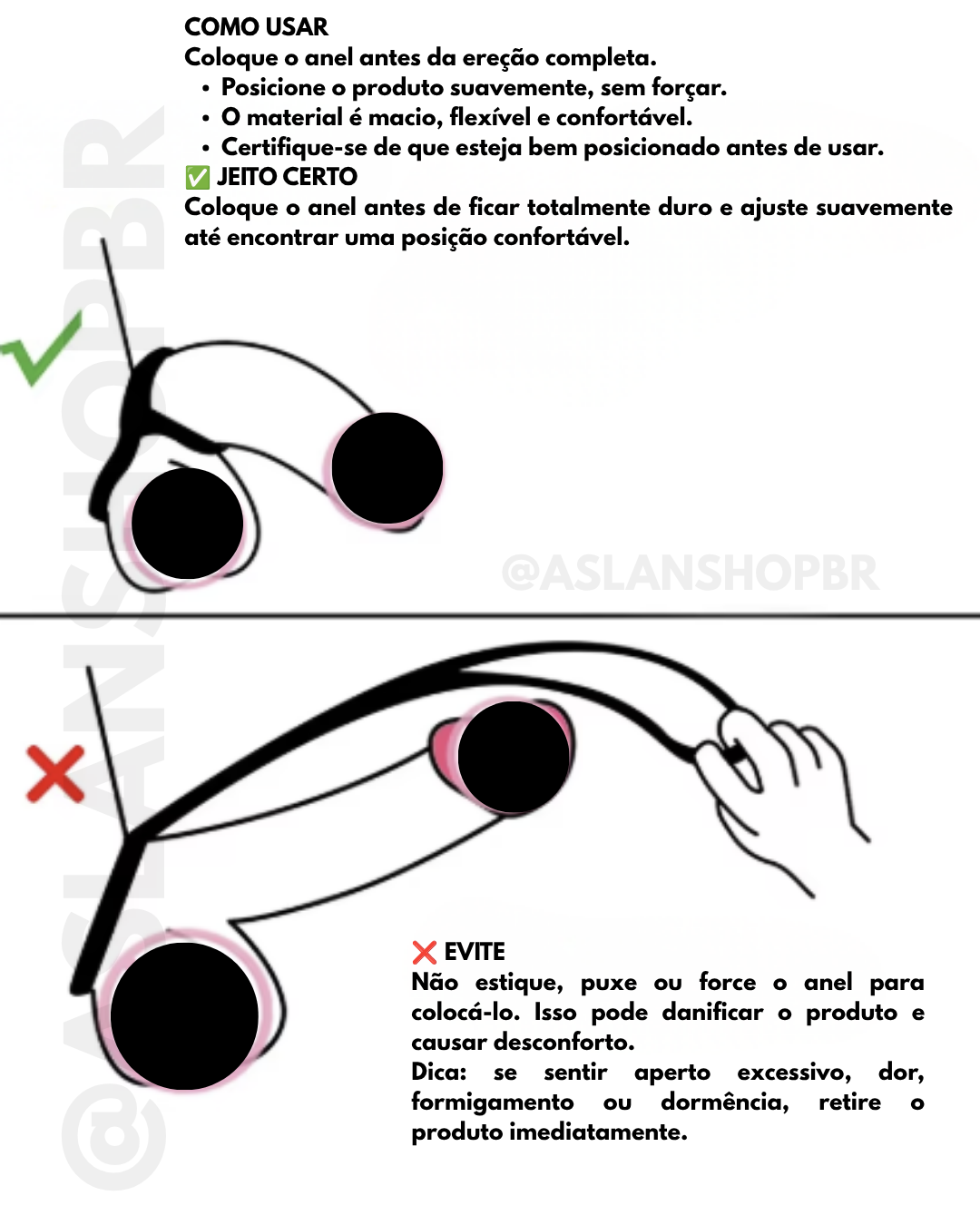 Anel Peniano de Silicone Reutilizável Atóxico – Efeito Retardante - Imagem 2