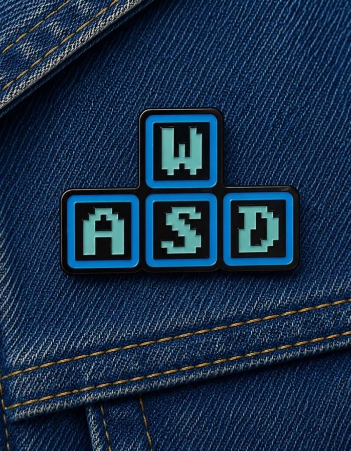 Pin Teclado Gamer