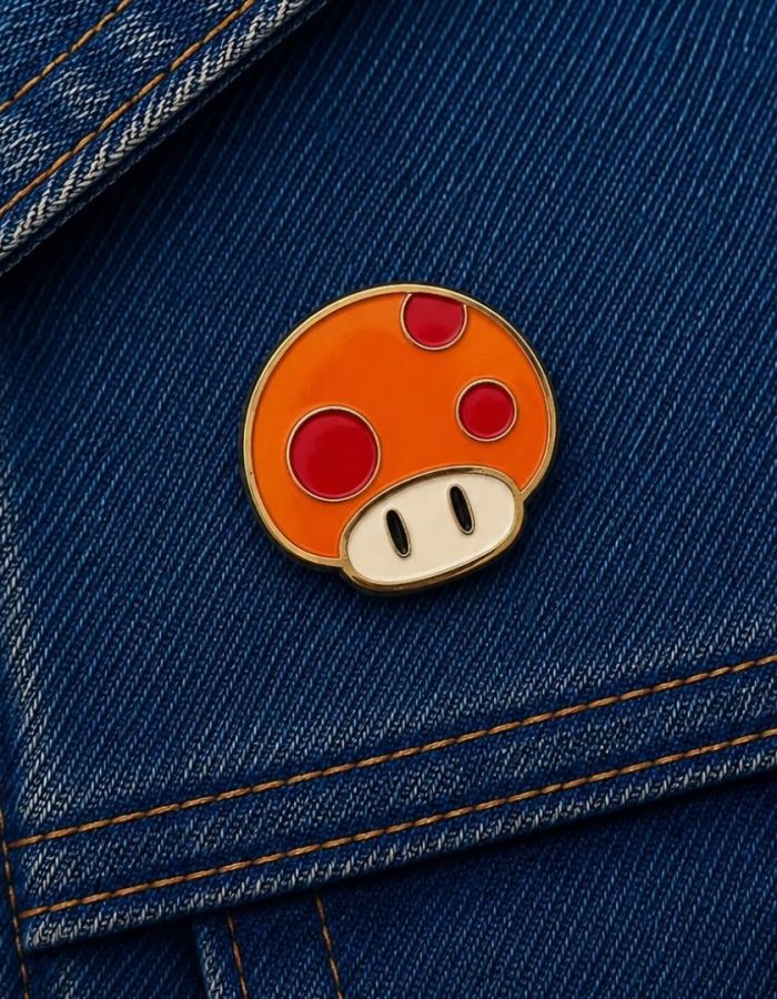 Pin Super Cogumelo