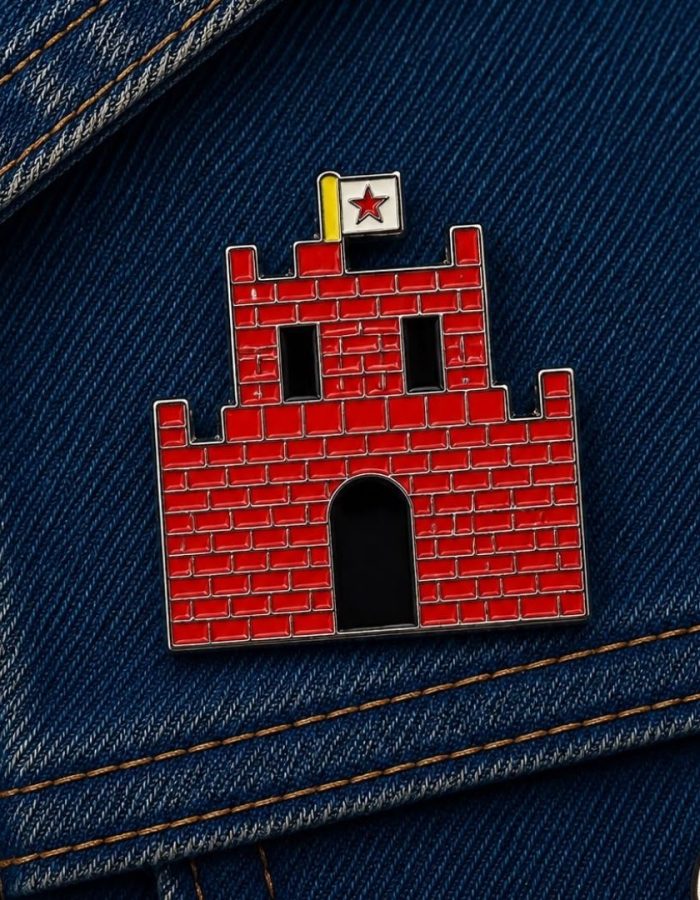 Pin Castelo vermelho