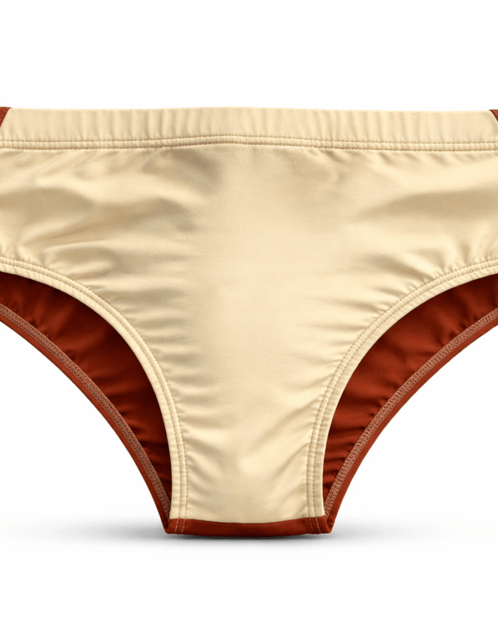 Sunga Infinity Marron e Areia