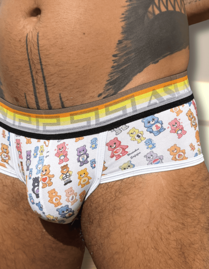 Cueca Estampada Ursos Safofos Slip II