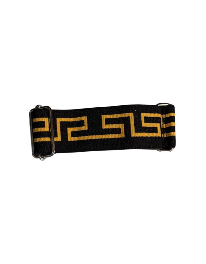Bracelete Preto e Dourado Aslan