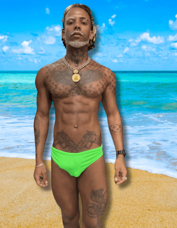 Sunga Slim Verde Neon