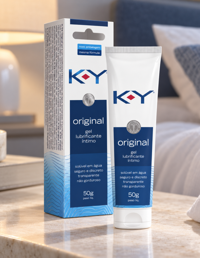 Gel Lubrificante K-Y Original 50 g à Base de Água