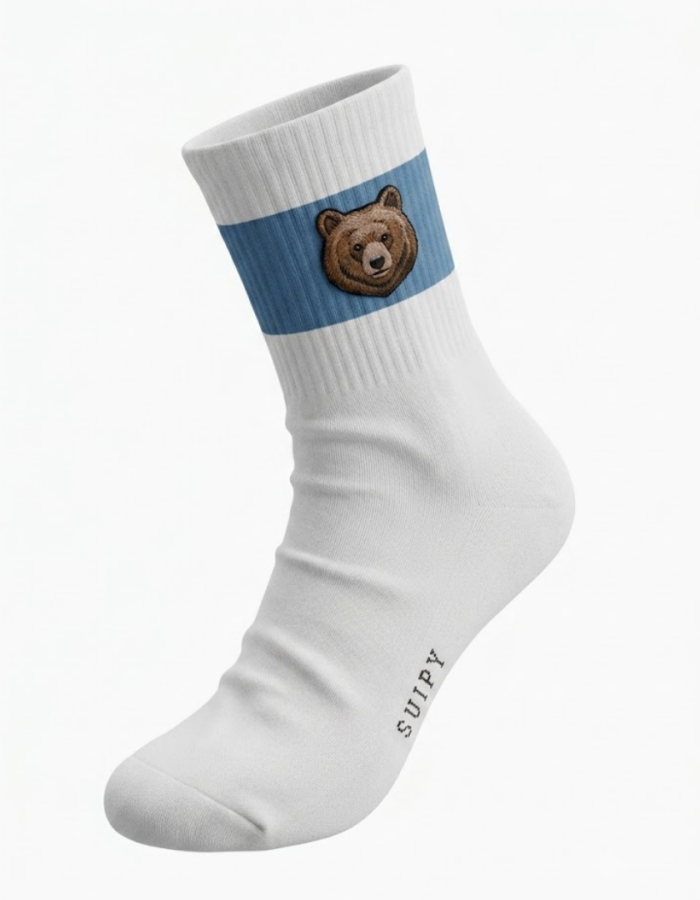 Meia Papai Urso 33-39