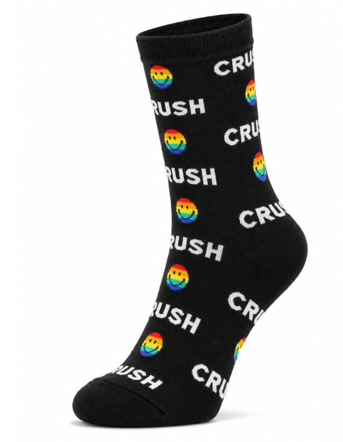 Meia Smile Pride Preta 33-39