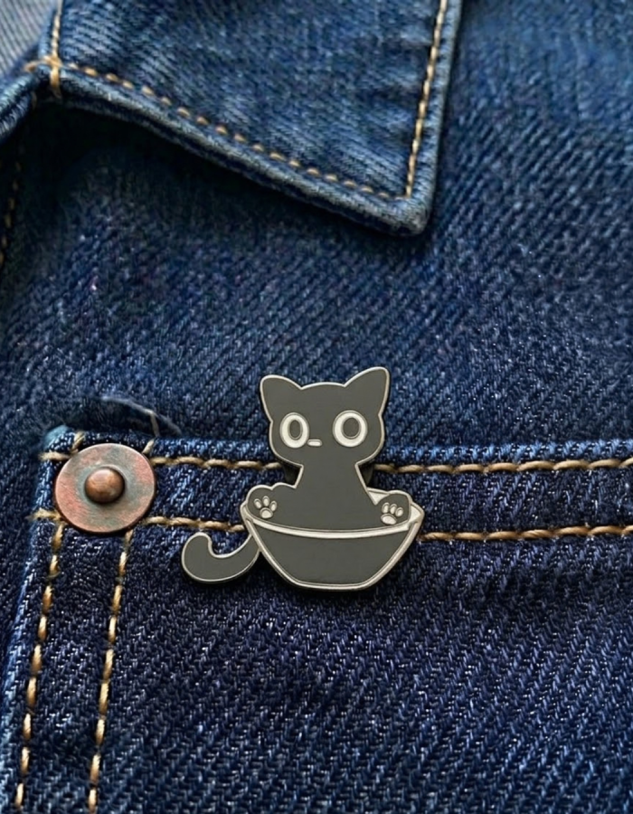 Pin Gato na Tigela