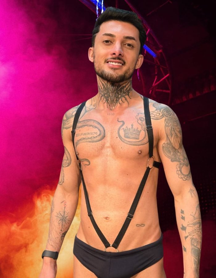 Harness Ajustável com Anel Peniano