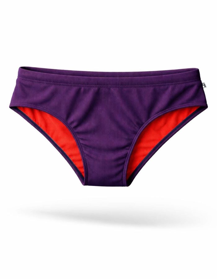 Sunga Azul BiColor Texturizada Slim