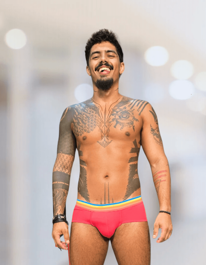 Cueca Vermelho Tropical Zanin