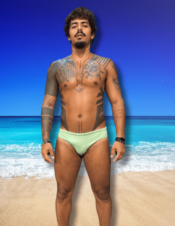 Sunga Verde Pistache Slim