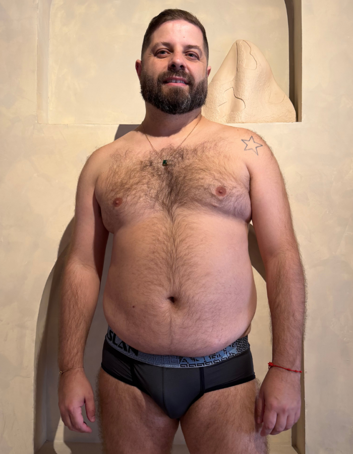 Cueca Verde Escuro line Preto Apolo