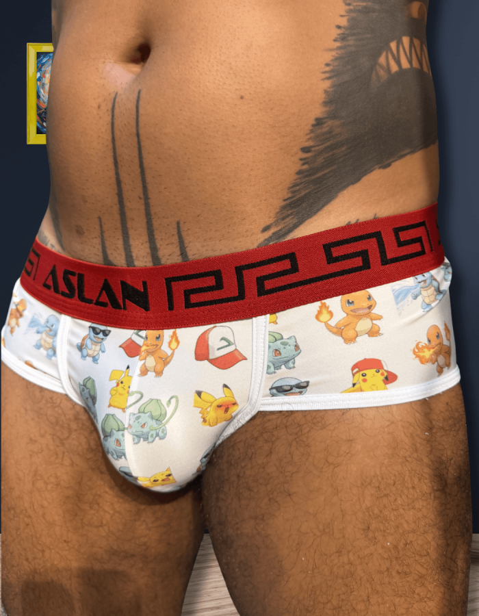 Cueca Estampada PokeAslan Slip