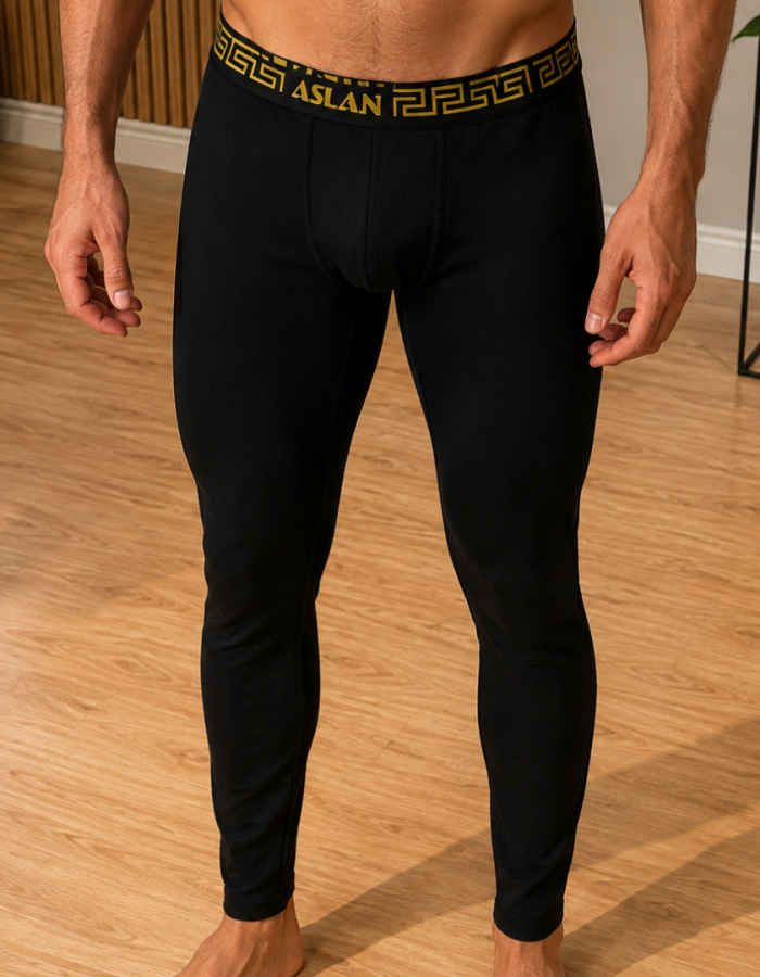 Cueca Legging Masculina Preta