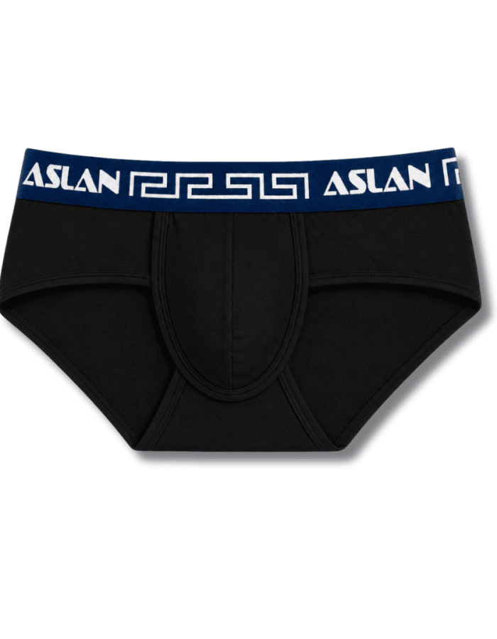 Cueca Preta Dryfit line Azul Indigo