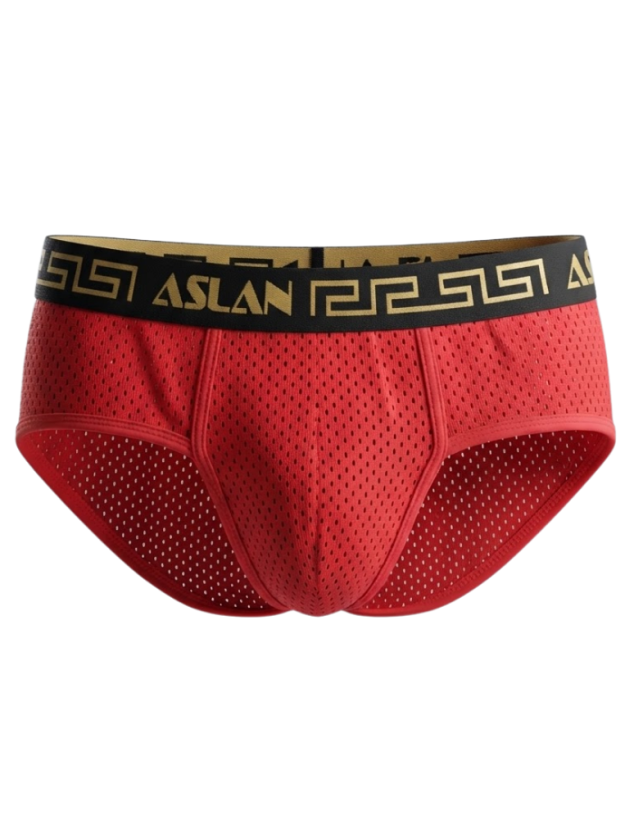 Cueca Vermelha Ultra Respiravel Aslan