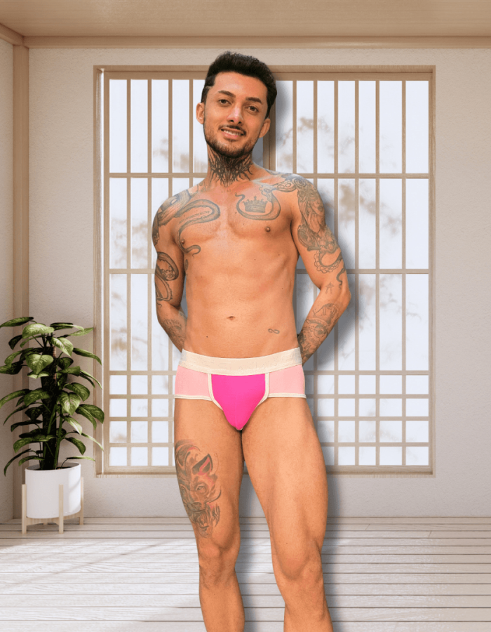 Cueca Rosa el Branco