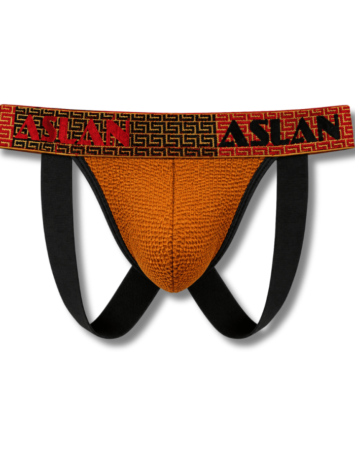 Jockstrap Terracota Texturizada Hades