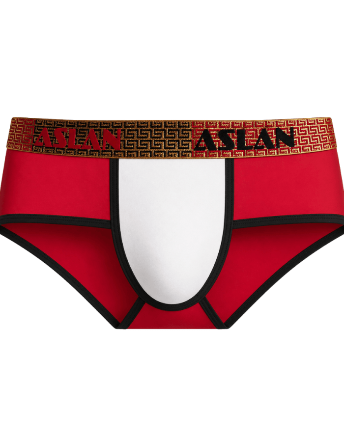 Cueca Vermelha line Preto Ades