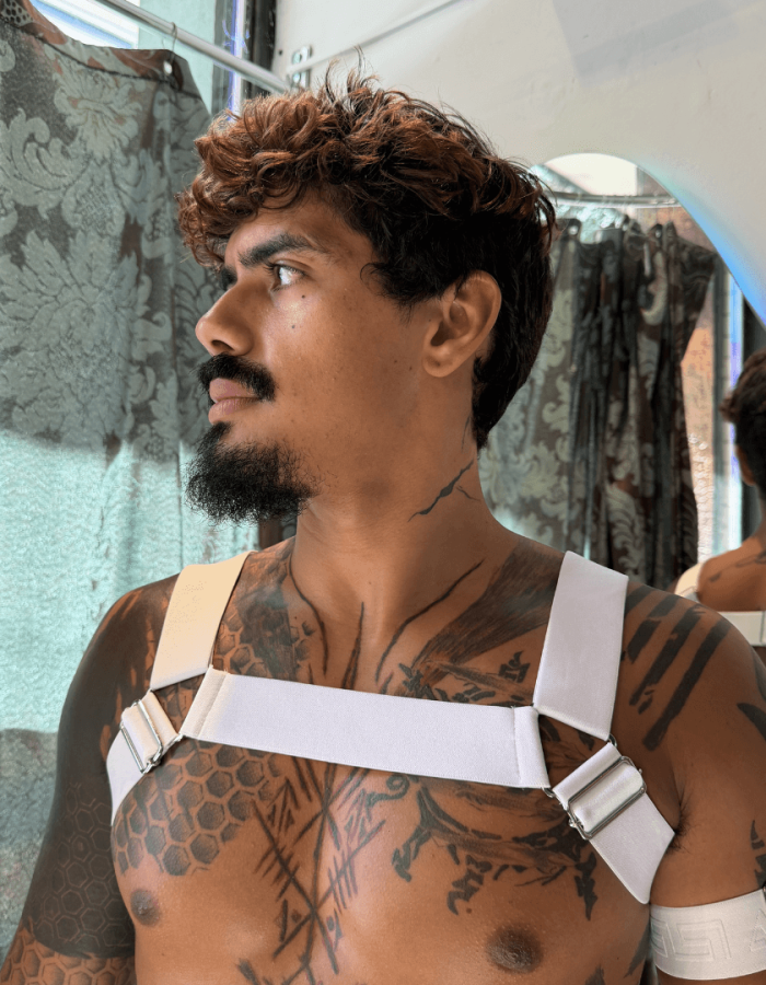 Harness Branco Aslan