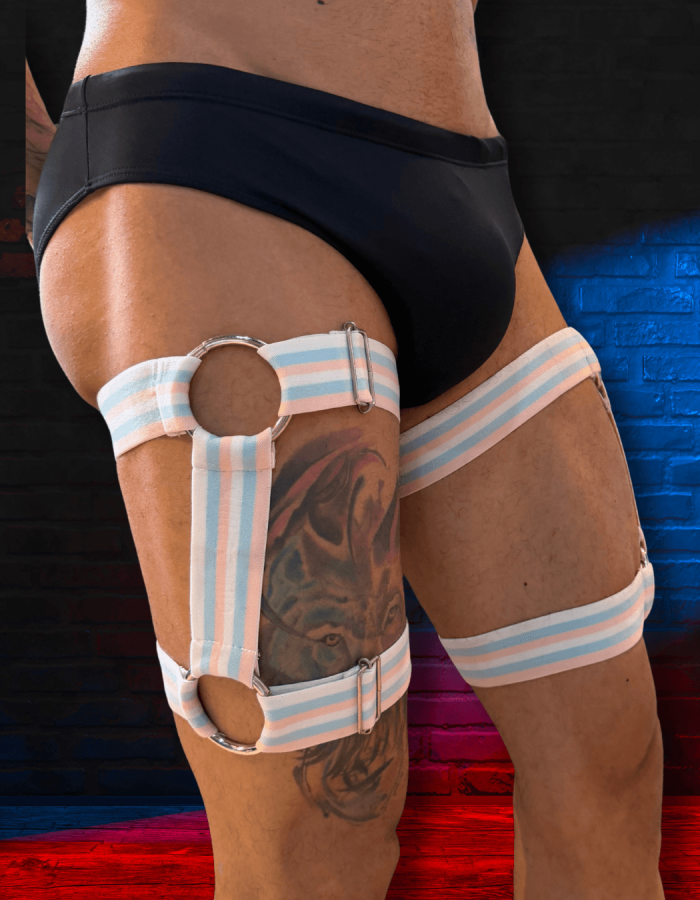 Harness Retro em Elástico Trans Ajustável Aslan