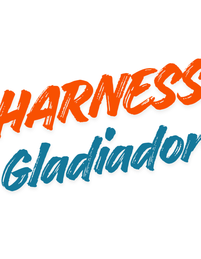 Harness Gladiador Preto