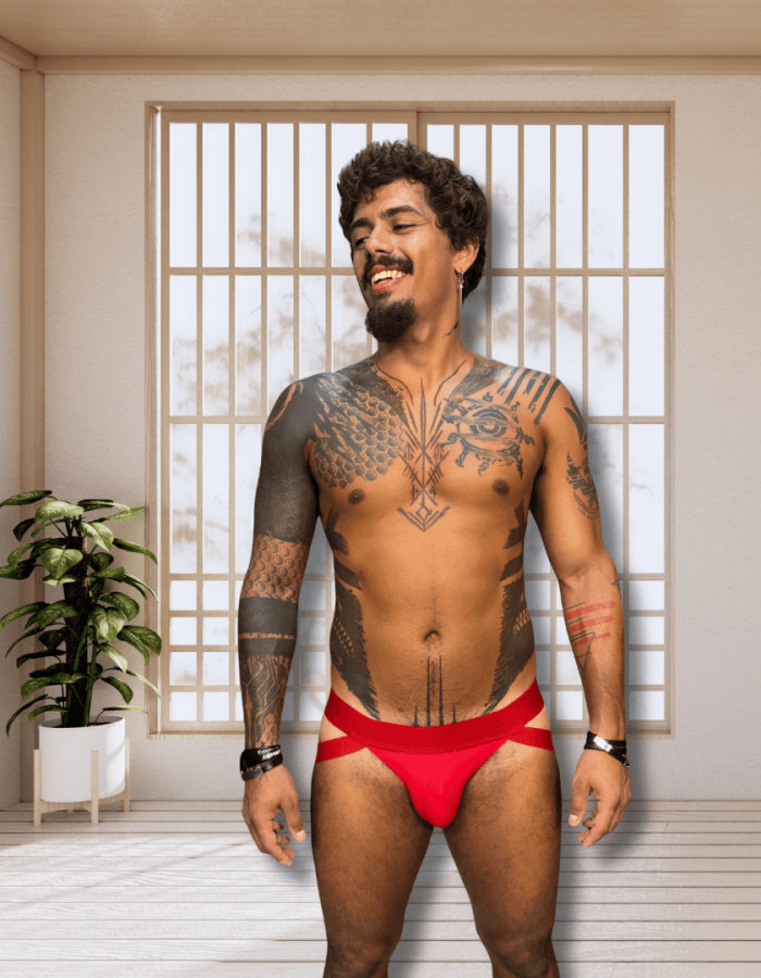 Jockstrap Vermelha