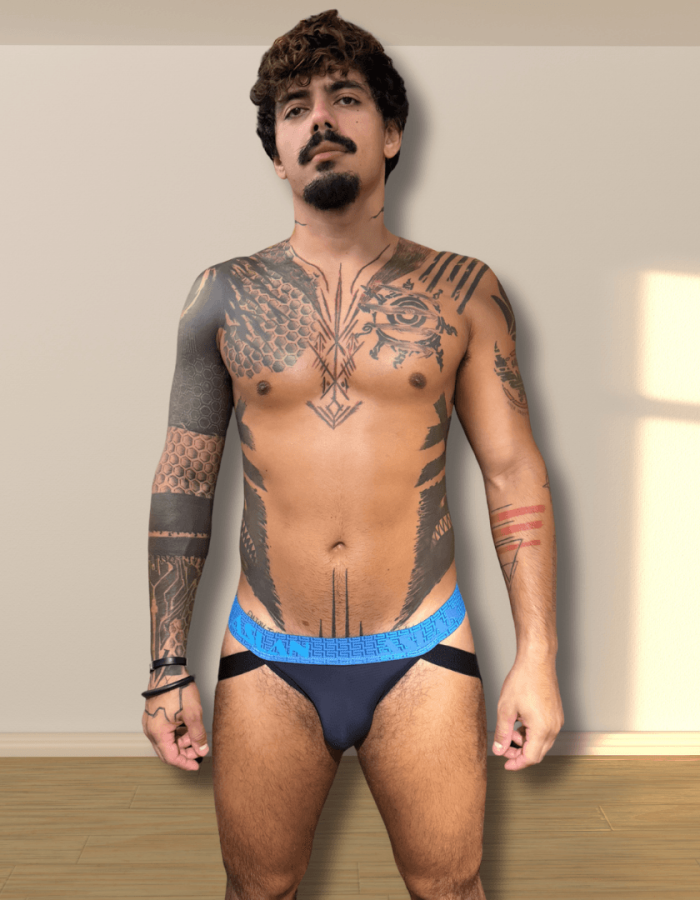 Jockstrap Preta Poseidon