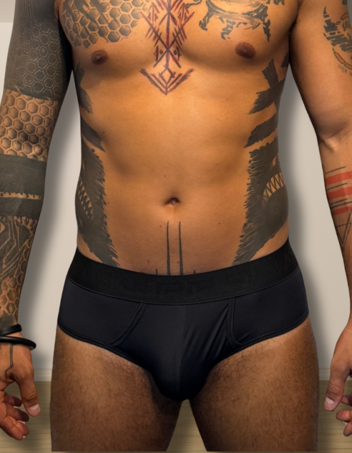 Jockstrap UP Preta in Dryfit