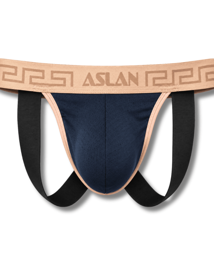 Jockstrap Preta e Areia