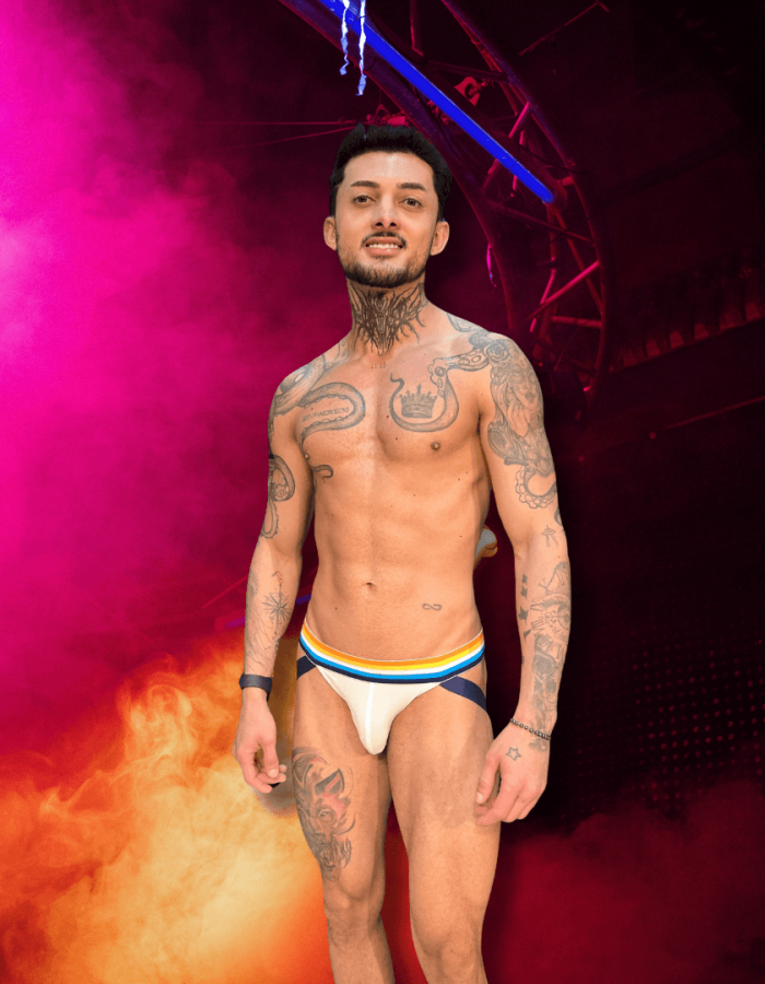 Jockstrap Branca Aroace