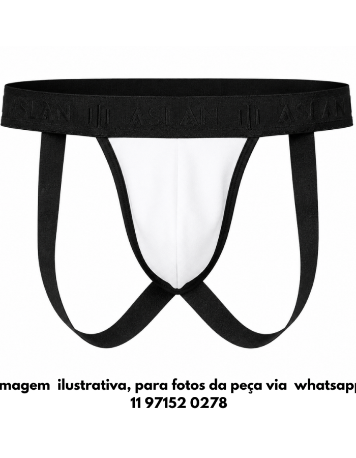 Jockstrap Branca line Black