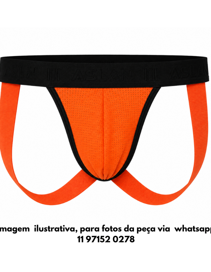 Jockstrap Laranja Neon