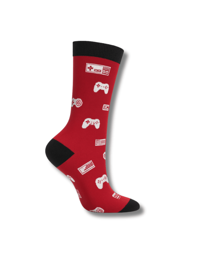 Meia Vermelha Gamer