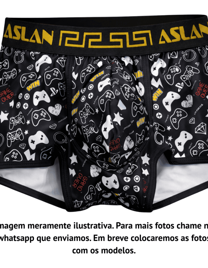 Cueca Boxer Estampada Gaymer