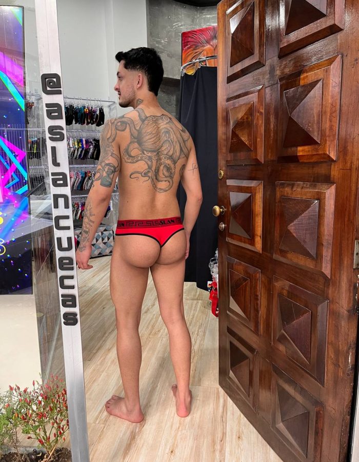 Thong Vermelho line Preto – KC
